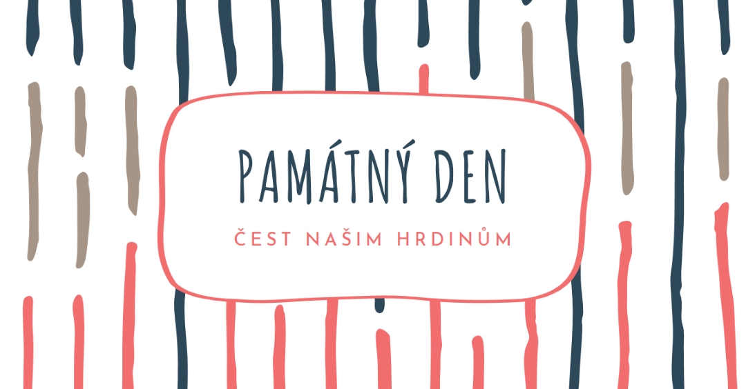 Čest našim hrdinům white whimsical-line