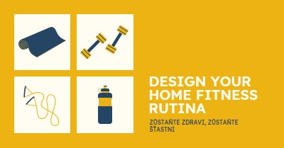 Zdravé a šťastné yellow modern-bold