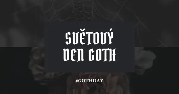 Pro lásku k Goth black modern-simple