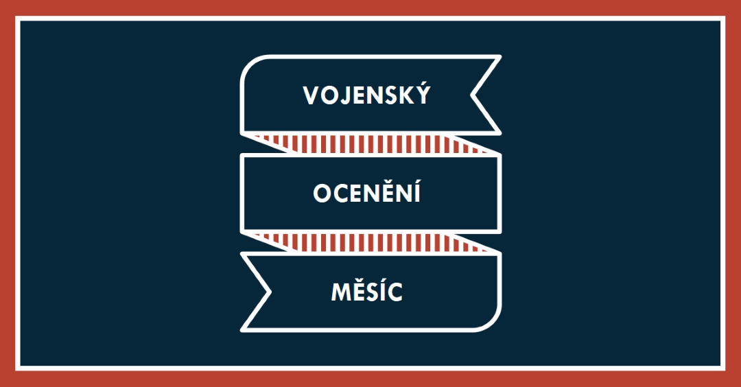 Oslava měsíce vojenského ocenění blue modern-simple
