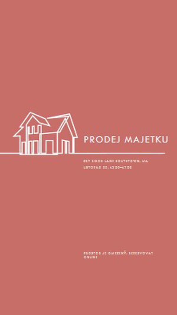 Jednoduchá aktiva pink modern-simple