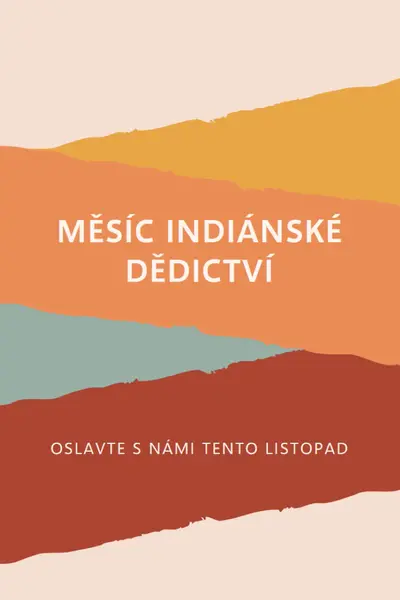 Měsíc na oslavu indiánských památek orange organic-simple
