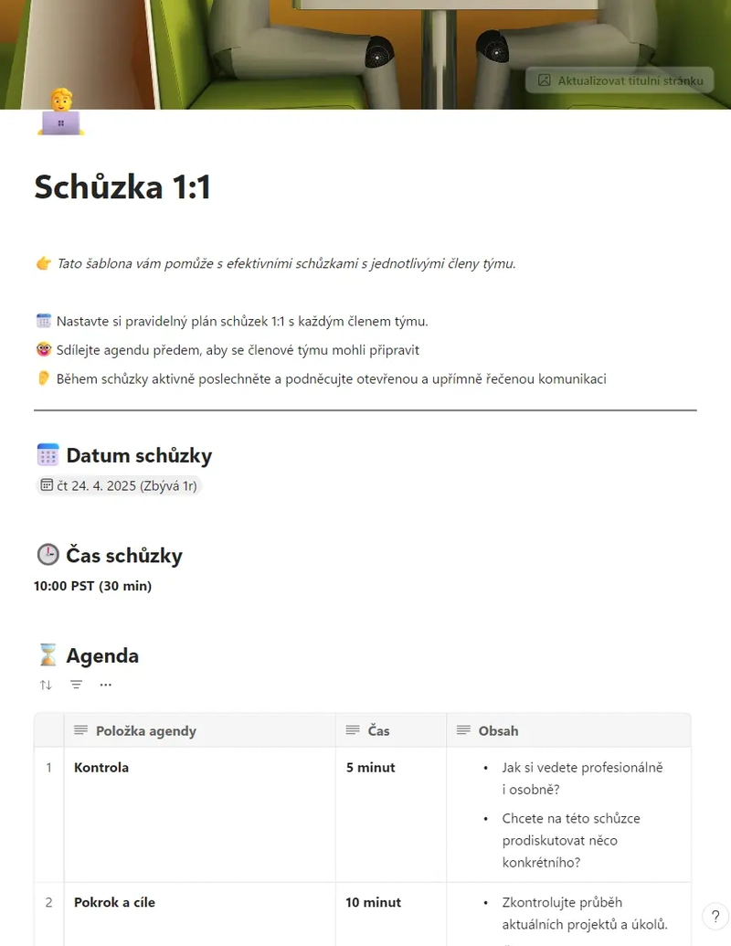 Schůzka 1:1