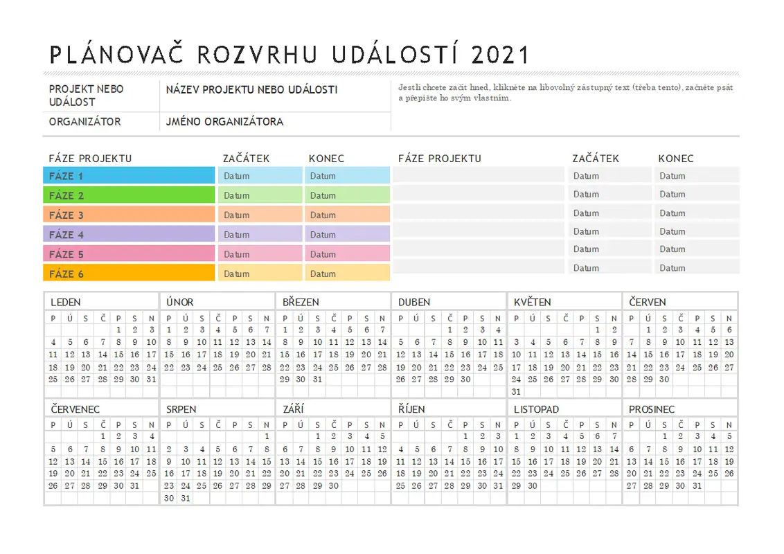 Plánovač událostí