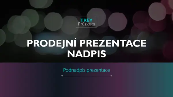 Futuristická prodejní prezentace