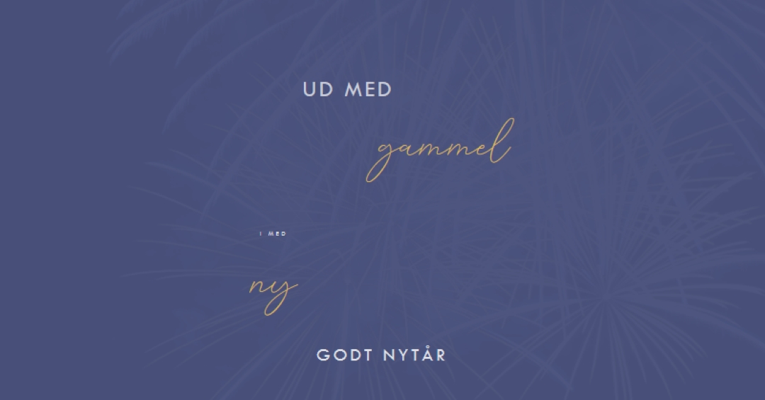 Lys om natten blue modern-simple