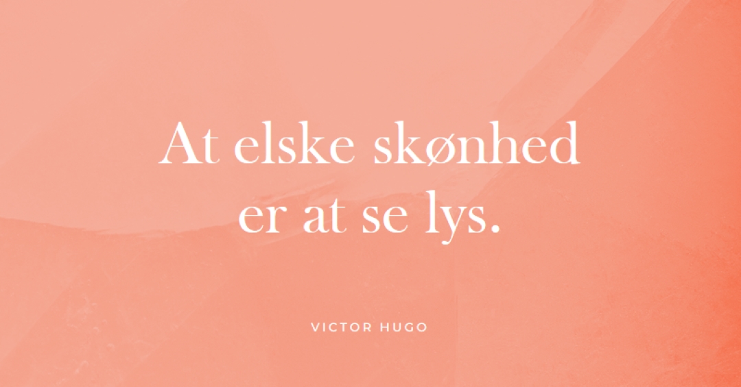 Kærlighed, skønhed og lys pink modern-simple