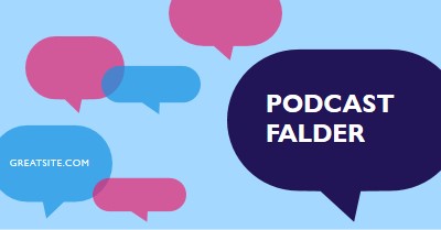 Podcast falder nu blue modern-color-block