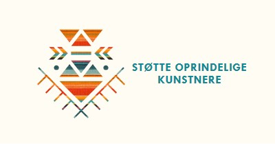 Støtte oprindelige kunstnere white modern-geometric-&-linear