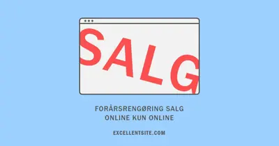 Pop op-salg blue modern-simple