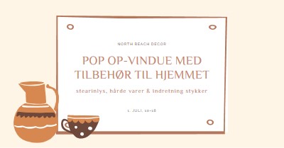 Tilbehørsnødvendighed orange organic-boho