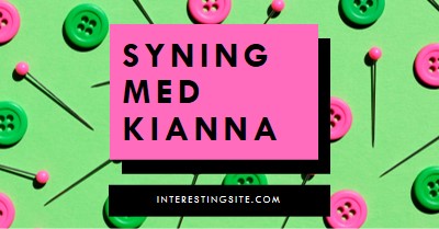 Syning med mig pink modern-bold