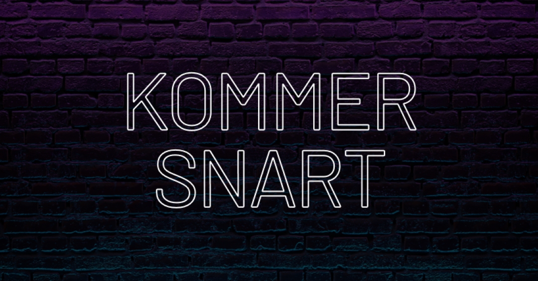 Kommer snart til dig purple modern-bold