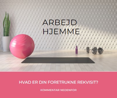 Arbejde hjemme gray modern-bold