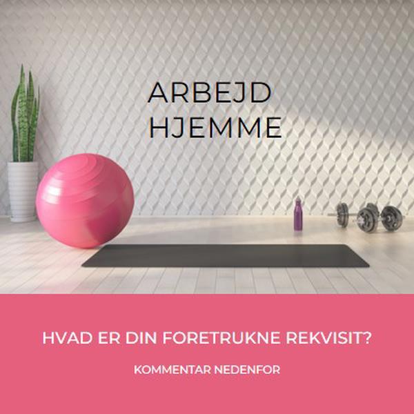 Arbejde hjemme gray modern-bold