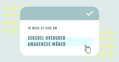 Lær om Seksuel Assault Awareness Måned blue vintage-retro