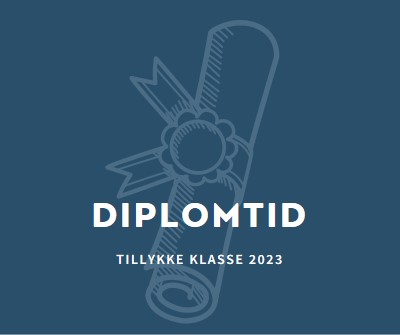 Dit diplom blue modern-simple