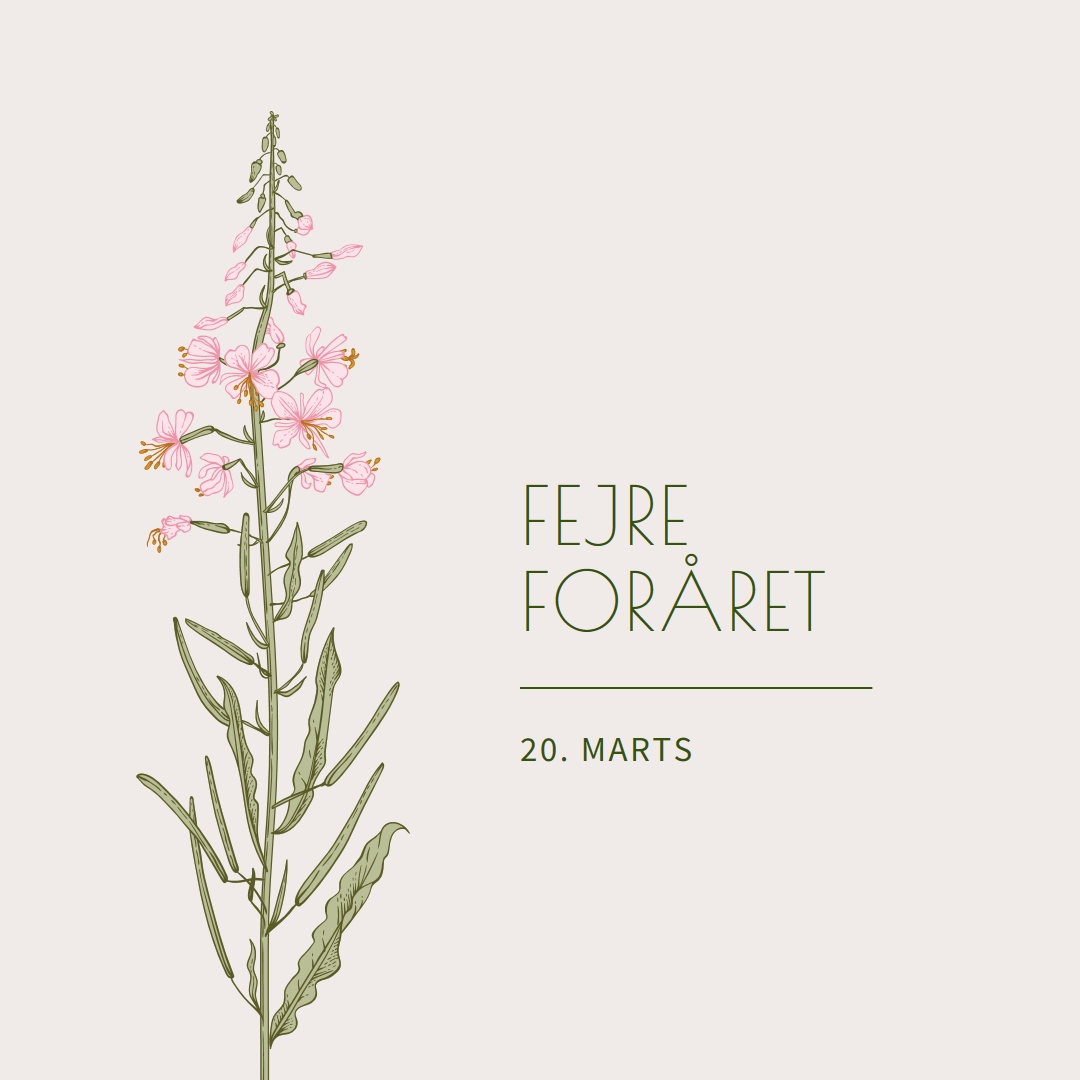 Fejre foråret white vintage-botanical
