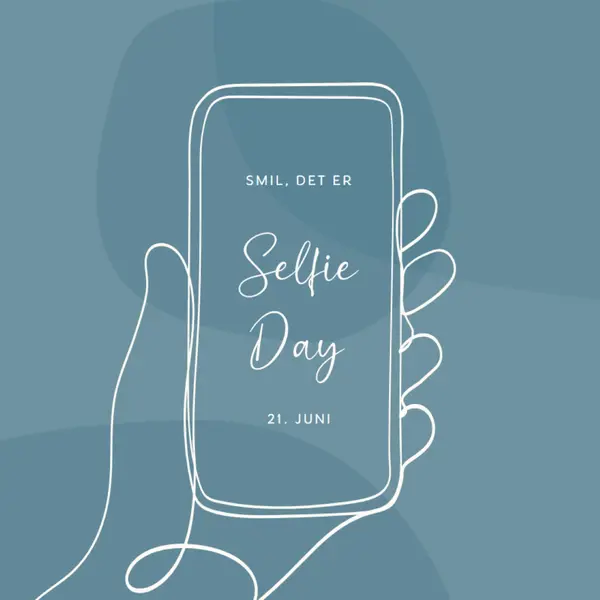 Selvtillid blue whimsical-line