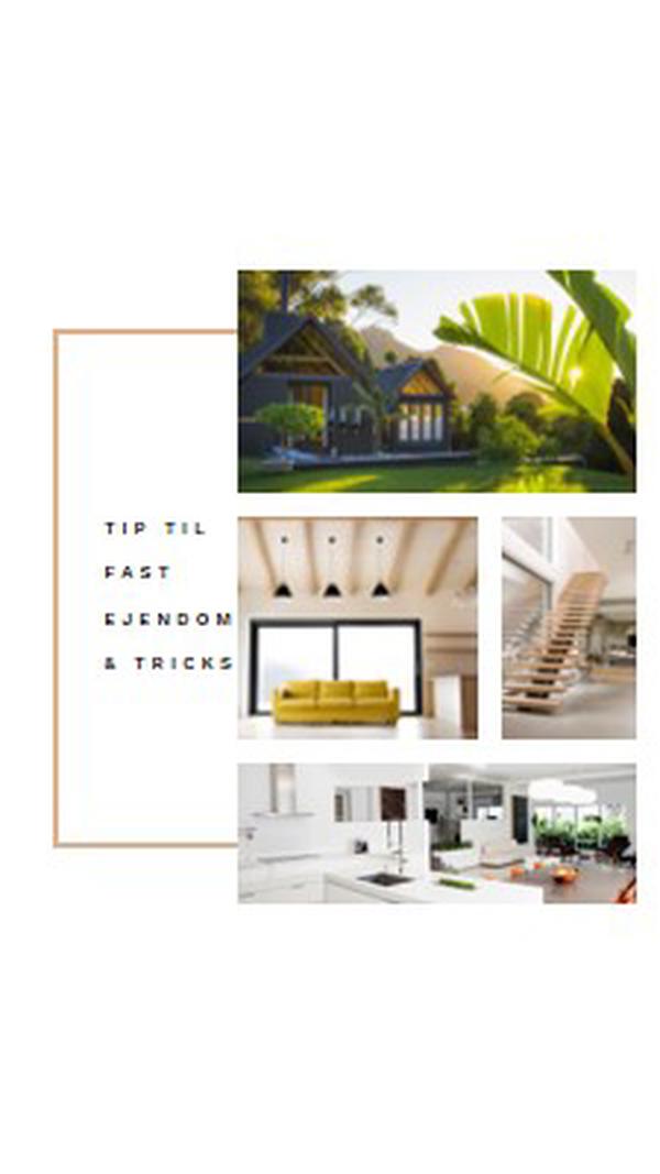 Tip til fast ejendom white modern-simple