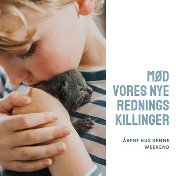 Mød vores nye redningsaktioner pink modern-simple