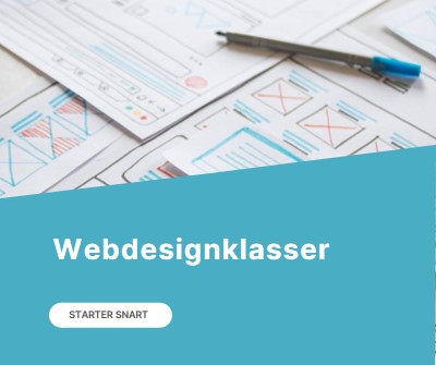 Webdesignklasser blue modern-simple