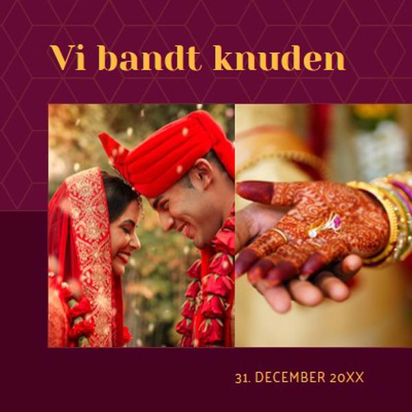 Vi bandt knuden red modern-simple