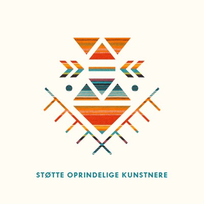 Støtte oprindelige kunstnere white modern-geometric-&-linear