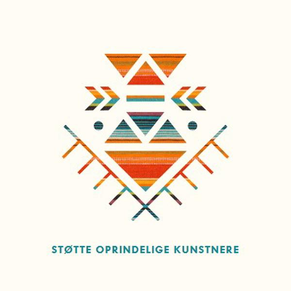 Støtte oprindelige kunstnere white modern-geometric-&-linear