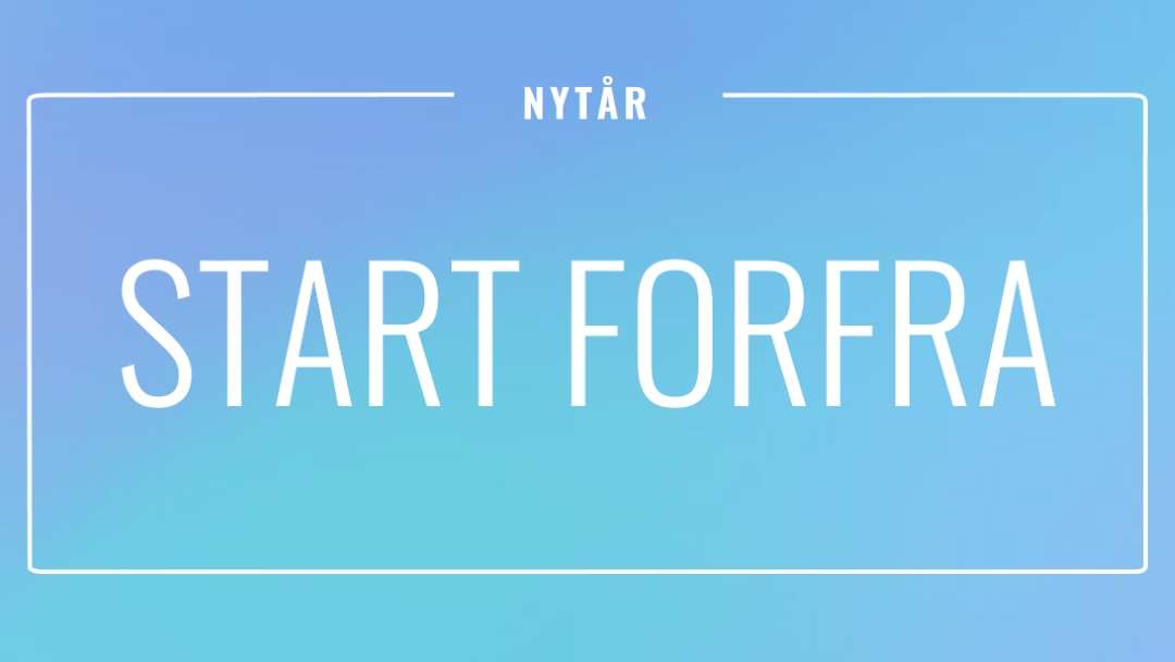 Frisk start blue modern-bold