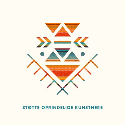 Støtte oprindelige kunstnere white modern-geometric-&-linear