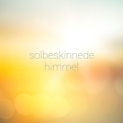 Solbeskinnede himmel yellow modern-simple