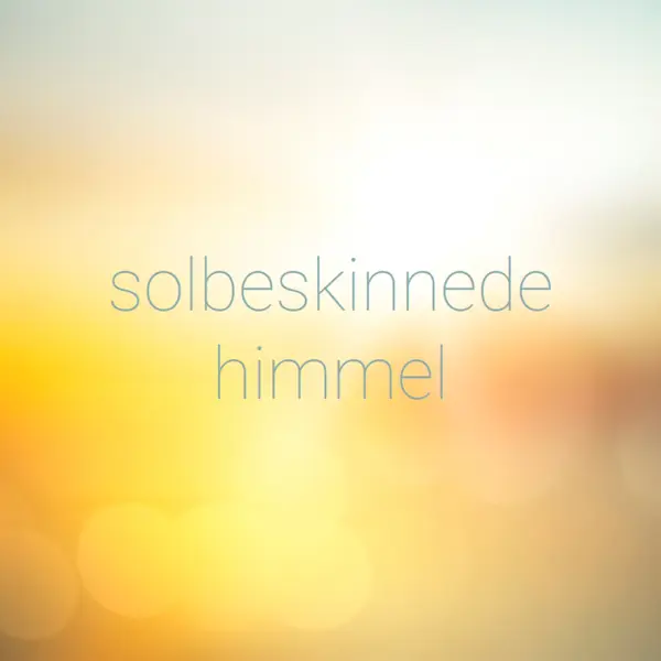 Solbeskinnede himmel yellow modern-simple