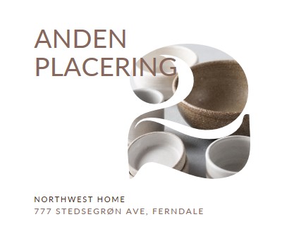 Anden placering er åben white modern-simple