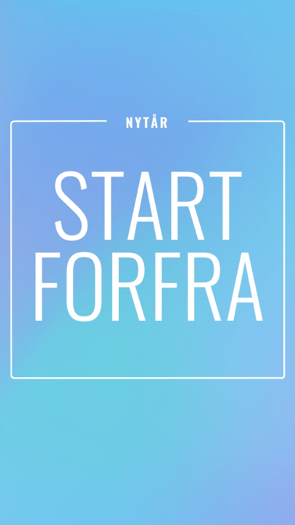 Frisk start blue modern-bold