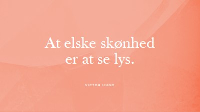 Kærlighed, skønhed og lys pink modern-simple