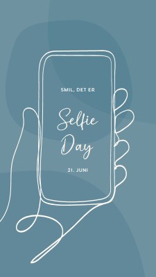 Selvtillid blue whimsical-line