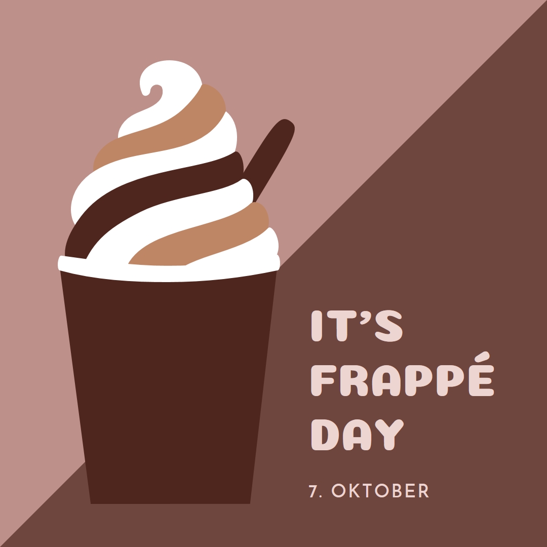 Fejre med et sip brown modern-color-block