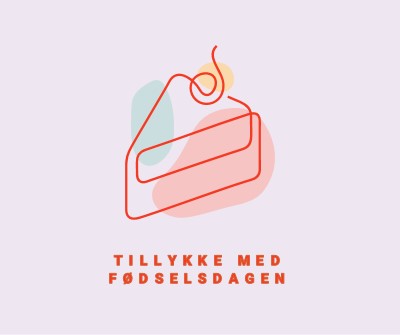 Et udsnit af tillykke med fødselsdagen purple whimsical-line