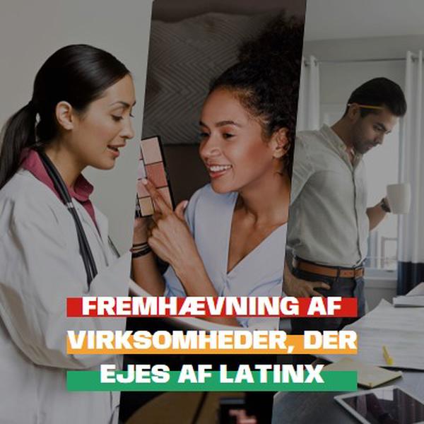 Fejre latinx-ejede virksomheder white modern-simple