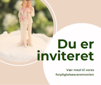 Du er inviteret til at bekræfte pink modern-simple