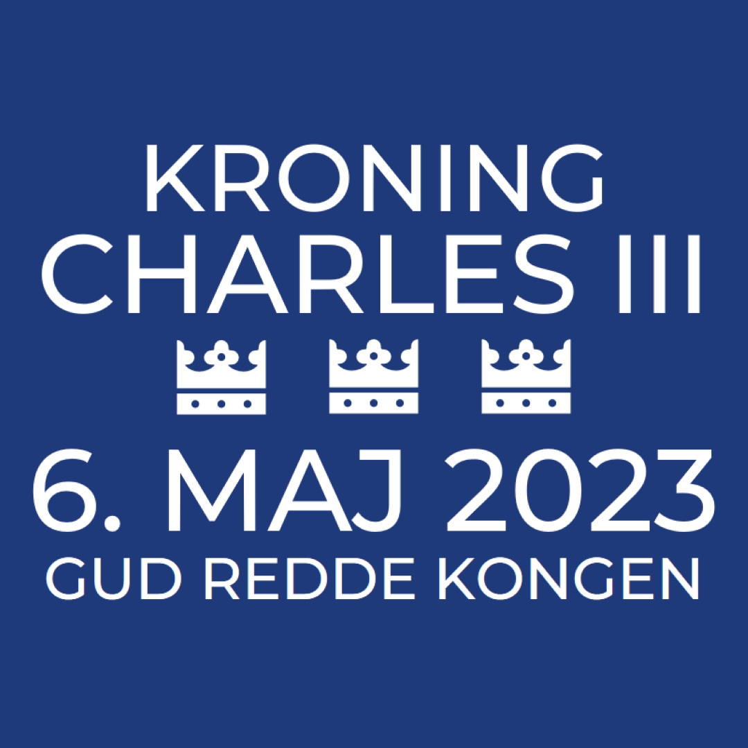 Gud redde kongen blue modern-bold