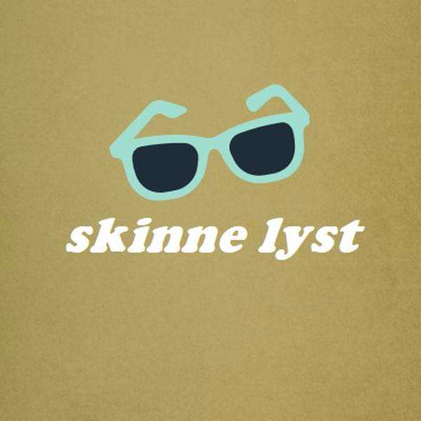 Skinne stærkt solskin green vintage-retro