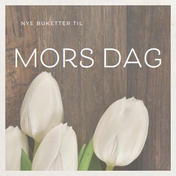 Mors buket brown modern-simple