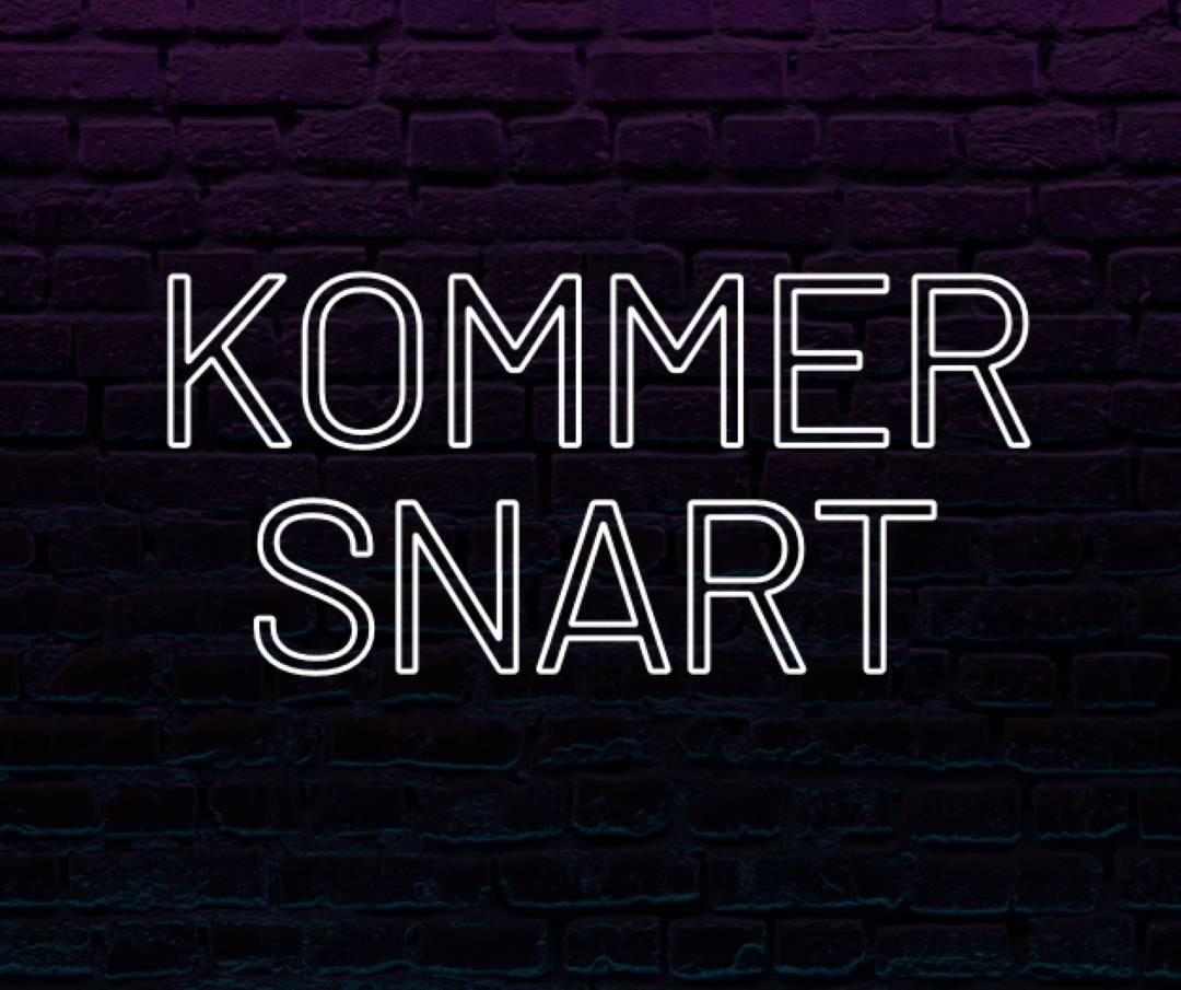 Kommer snart til dig purple modern-bold