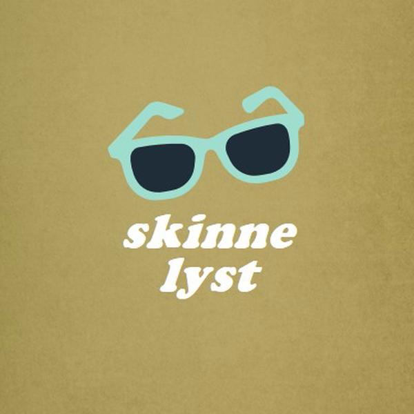 Skinne stærkt solskin green vintage-retro