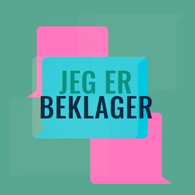 Jeg beklager green modern-color-block