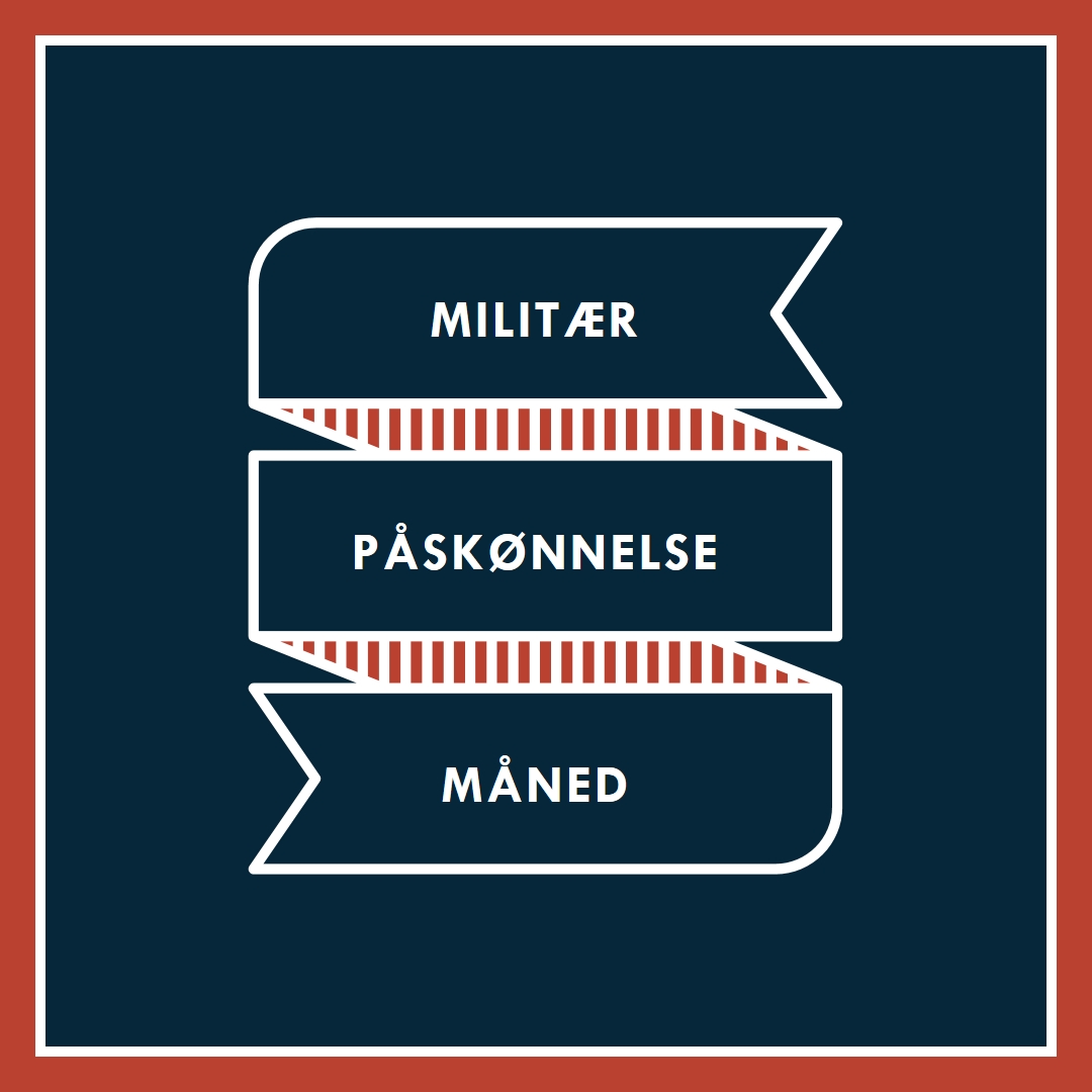 Fejrer militær påskønnelse måned blue modern-simple