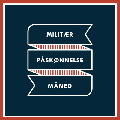 Fejrer militær påskønnelse måned blue modern-simple