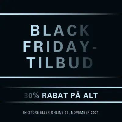 Black Friday-tilbud black modern-geometric-&-linear